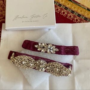 Wedding garter set NWT